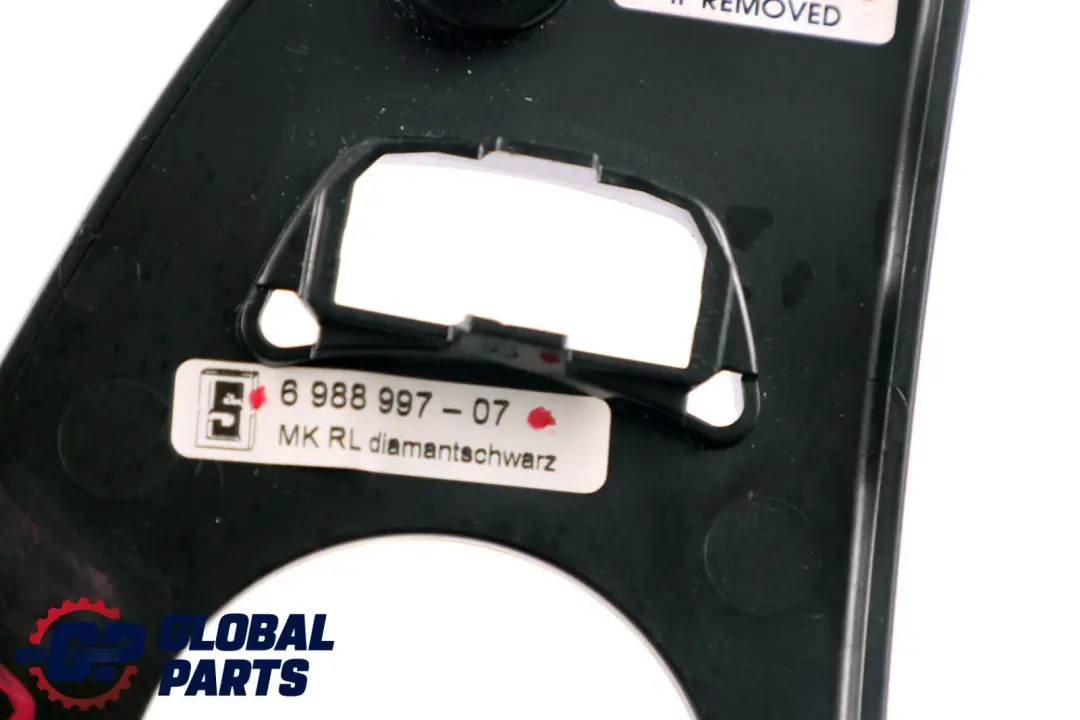 Centre Console Tray Diamantschwarz Black to BMW 5 Series E60 E61 LCI Cover with Part number 6988997 BMW 5 Series E60 E61 LCI Cover Centre Console Tray Diamantschwarz Black - SKU rhd-6988997 - Part number 6988997