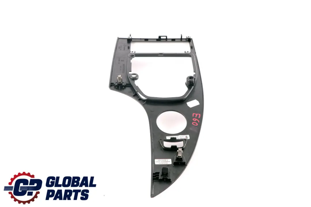 Centre Console Tray Diamantschwarz Black to BMW 5 Series E60 E61 LCI Cover with Part number 6988997 BMW 5 Series E60 E61 LCI Cover Centre Console Tray Diamantschwarz Black - SKU rhd-6988997 - Part number 6988997