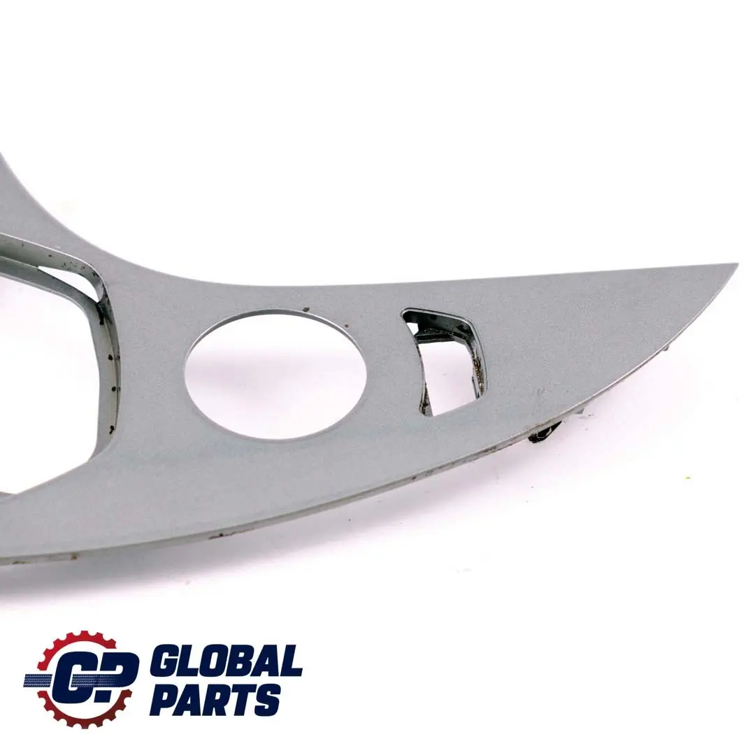 Decor Panel Oddments Tray Spacegrau Grey to BMW 5 Series 2 E60 E61 LCI with Part number 6988998 BMW 5 Series 2 E60 E61 LCI Decor Panel Oddments Tray Spacegrau Grey - SKU rhd-6988998-2 - Part number 6988998