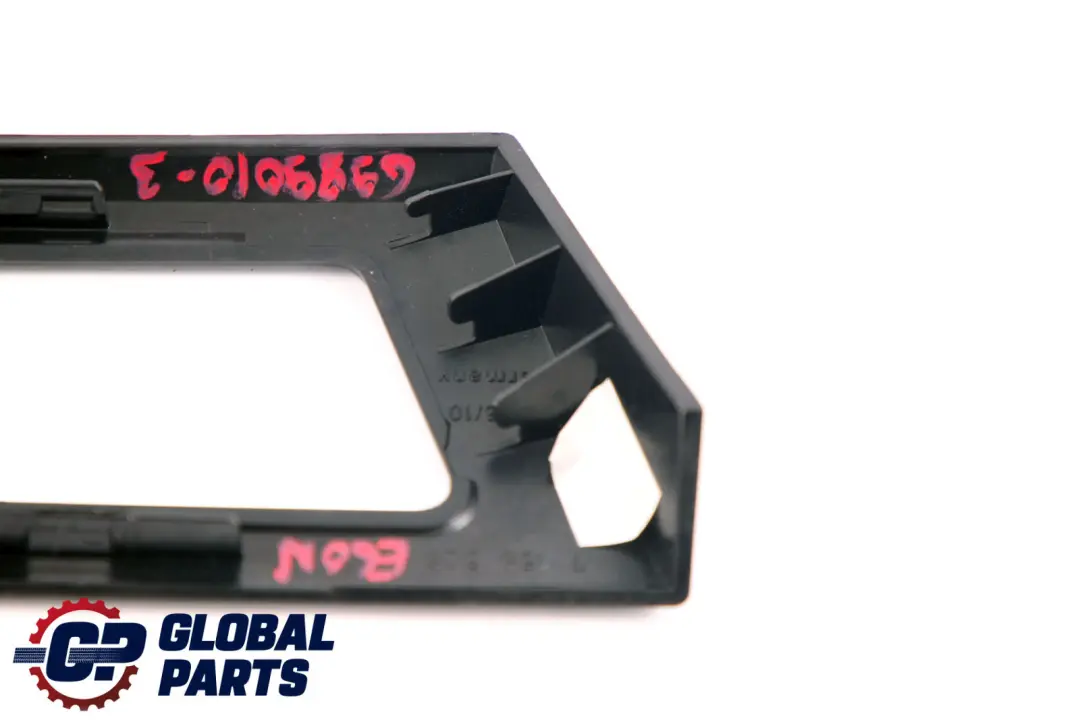 BMW 5 Series E60 E61 LCI Decorative Dashboard Strip Right O/S Diamantschwarz - SKU rhd-6989010-3 - Part number 6989010