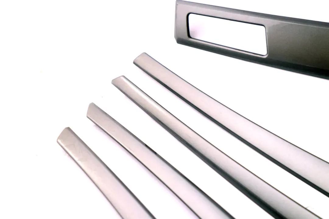 BMW 5 Series 1 E60 E61 LCI Set Decor Strip Dash Interior Trim Cover Space Grey - SKU rhd-6989011-1 - Part number 6989011