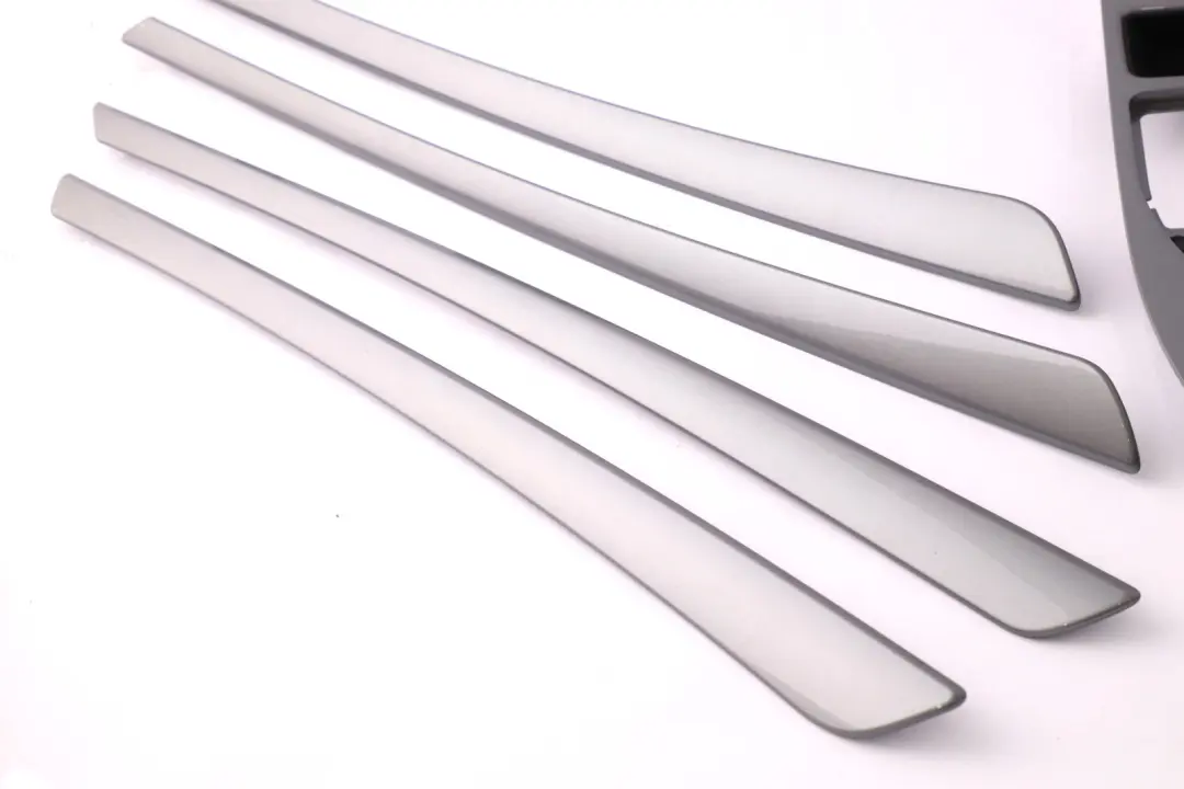 BMW 5 Series 1 E60 E61 LCI Set Decor Strip Dash Interior Trim Cover Space Grey - SKU rhd-6989011-1 - Part number 6989011