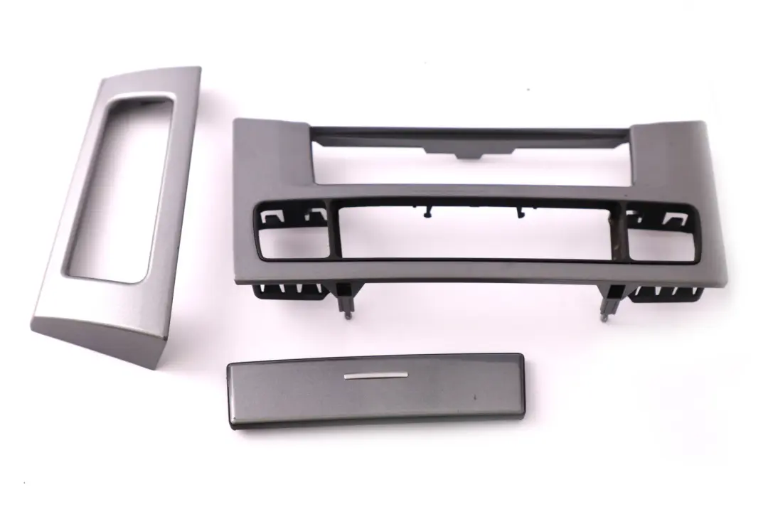 Set Decor Strip Dash Interior Trim Cover Space Grey to BMW 5 Series 1 E60 E61 LCI with Part number 6989011 BMW 5 Series 1 E60 E61 LCI Set Decor Strip Dash Interior Trim Cover Space Grey - SKU rhd-6989011-1 - Part number 6989011