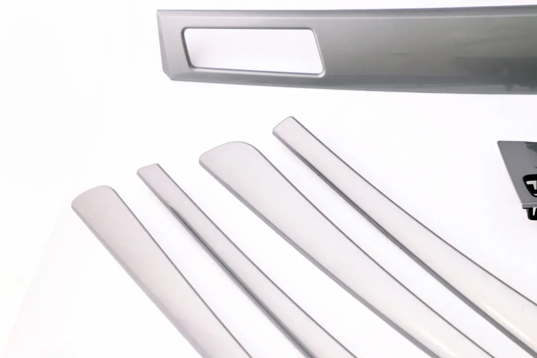 BMW 5 Series 3 E60 E61 LCI Set Decor Strip Dash Interior Trim Cover Space Grey - SKU rhd-6989011-3 - Part number 6989011
