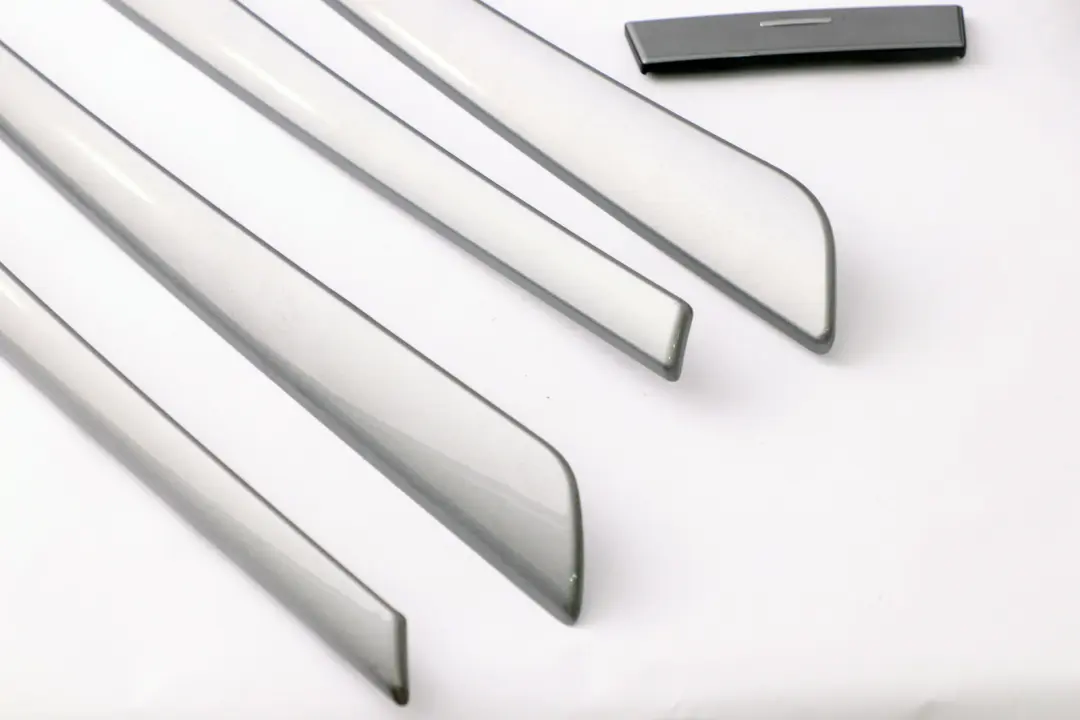 BMW 5 Series 3 E60 E61 LCI Set Decor Strip Dash Interior Trim Cover Space Grey - SKU rhd-6989011-3 - Part number 6989011