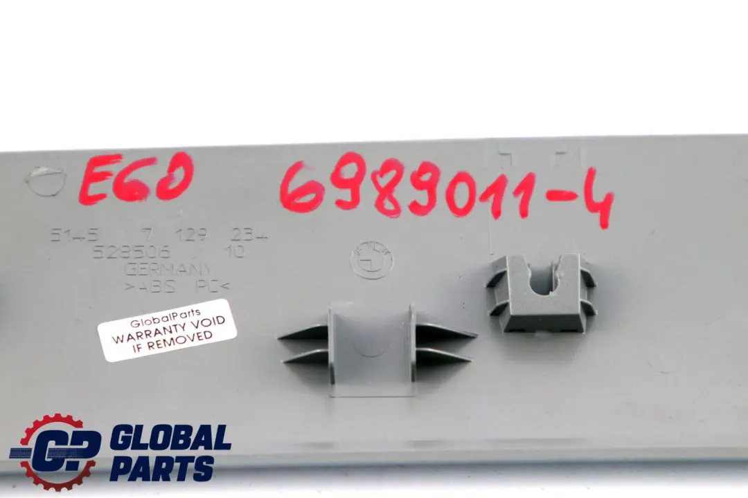 BMW 5 Series 4 E60 E61 LCI Decor Strip Dash Interior Trim Cover Space Grey - SKU rhd-6989011-4 - Part number 6989011
