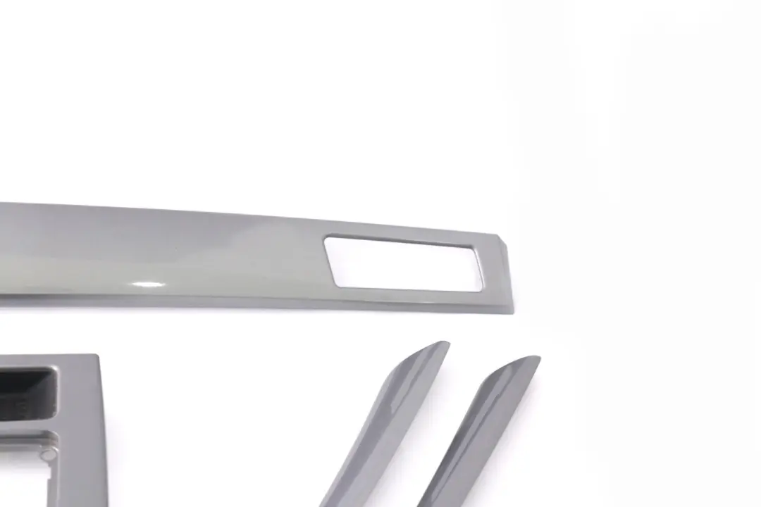 Set Decorative Strip Dash Interior Trim Cover Grey to BMW 5 Series E60 E61 LCI with Part number 6989011 BMW 5 Series E60 E61 LCI Set Decorative Strip Dash Interior Trim Cover Grey - SKU rhd-6989011 - Part number 6989011