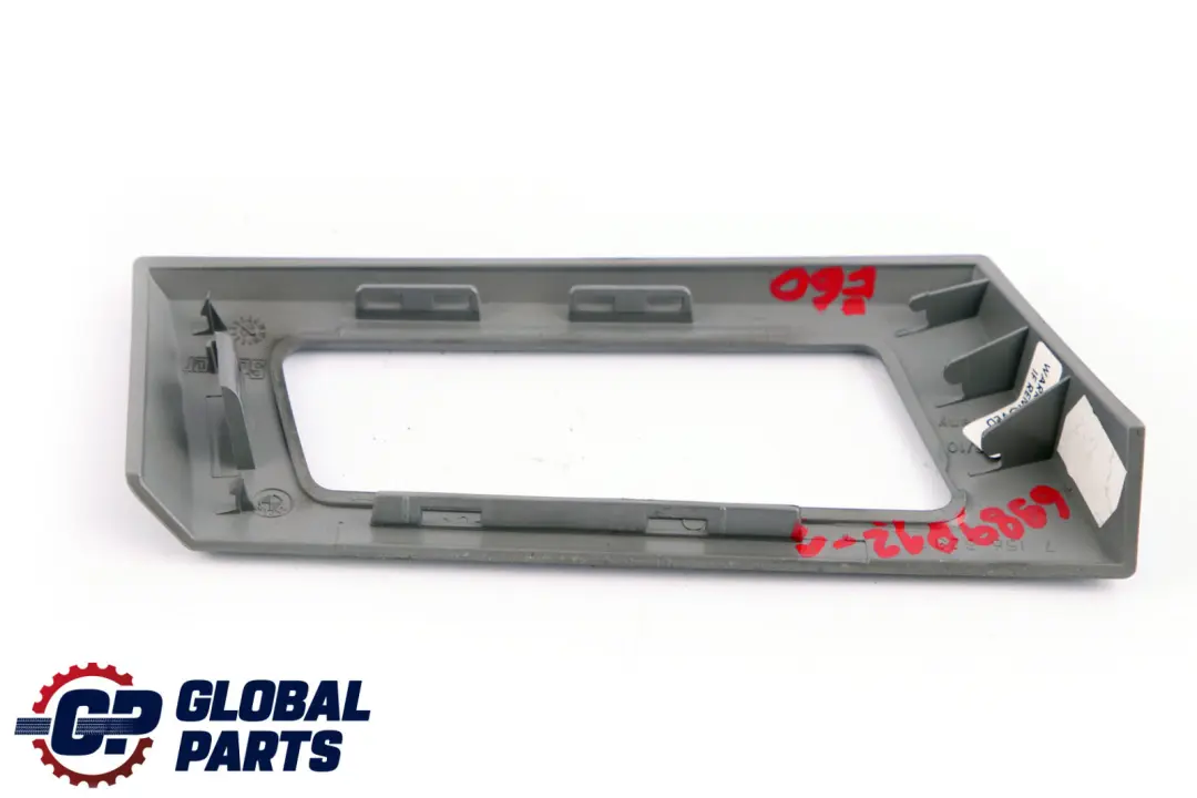 BMW 5 Series E60 E61 LCI Cover Trim Strip I Panel Grau Front Right O/S - SKU rhd-6989012 - Part number 6989012