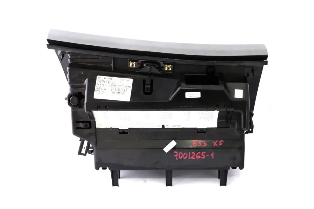 BMW X5 Series 1 E53 Glove Box Storage Case Vinyl Grau Grey 8245968 - SKU rhd-7001265-1 - Part number 7001265