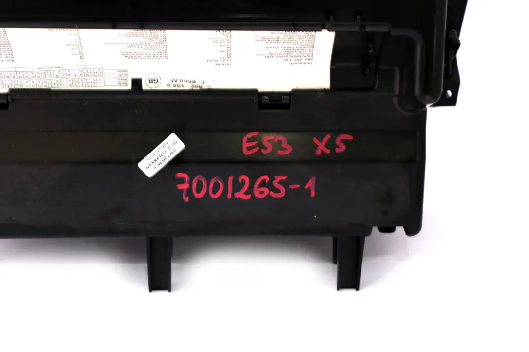 BMW X5 Series 1 E53 Glove Box Storage Case Vinyl Grau Grey 8245968 - SKU rhd-7001265-1 - Part number 7001265