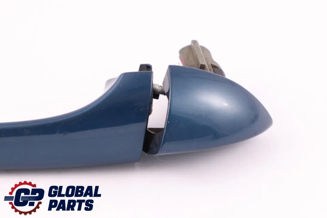 Front Left Handle Grab Cover Bracket N/S Topasblau Blue 364 to BMW X5 Series E53 with Part number 7002311 BMW X5 Series E53 Front Left Handle Grab Cover Bracket N/S Topasblau Blue 364 - SKU rhd-7002311-TPB - Part number 7002311