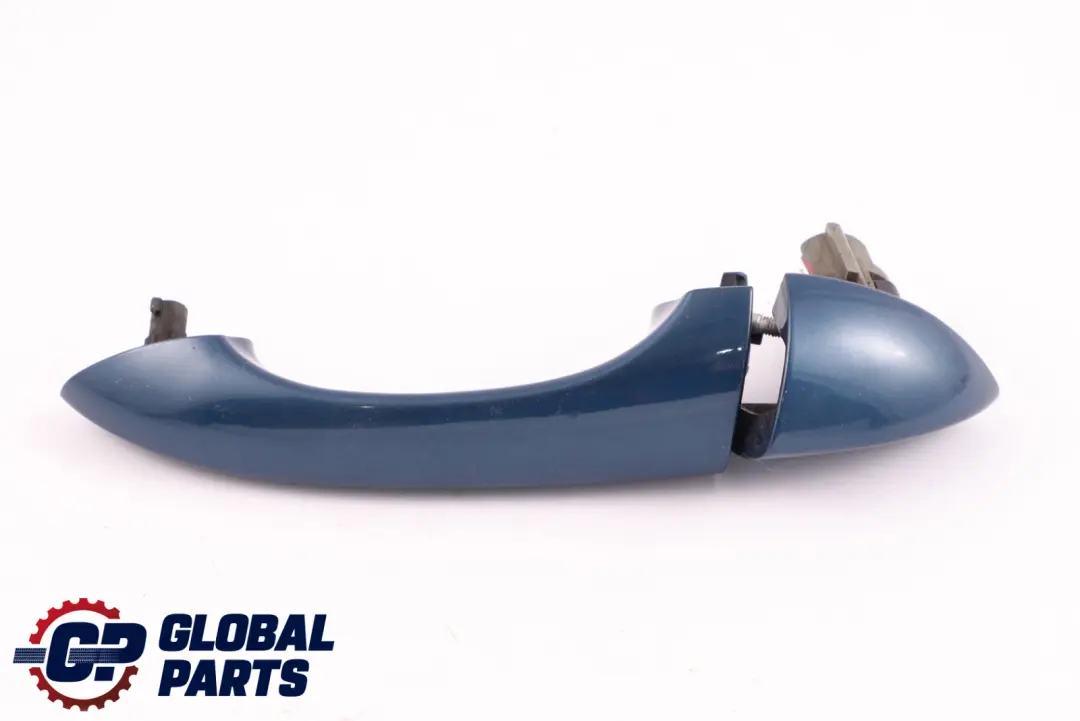 Front Left Handle Grab Cover Bracket N/S Topasblau Blue 364 to BMW X5 Series E53 with Part number 7002311 BMW X5 Series E53 Front Left Handle Grab Cover Bracket N/S Topasblau Blue 364 - SKU rhd-7002311-TPB - Part number 7002311