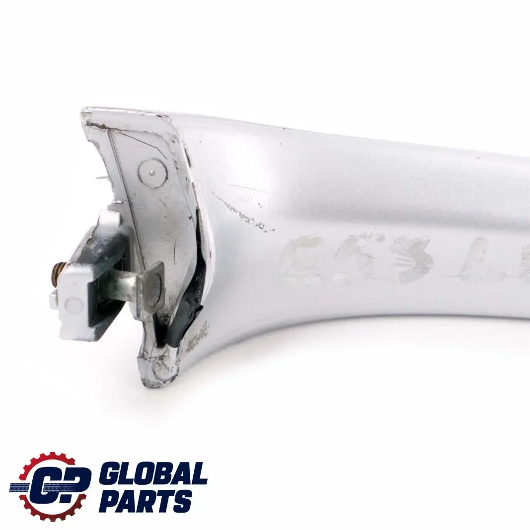 Front Rear Left Grab Handle Door Cover N/S Titansilber Silver to BMW X5 Series E53 with Part number 7002311 BMW X5 Series E53 Front Rear Left Grab Handle Door Cover N/S Titansilber Silver - SKU rhd-7002311-TS - Part number 7002311