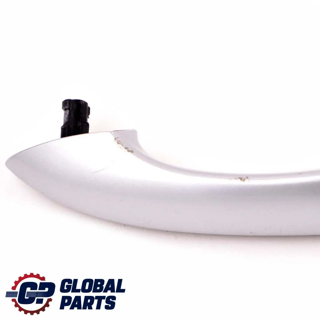 Front Rear Left Grab Handle Door Cover N/S Titansilber Silver to BMW X5 Series E53 with Part number 7002311 BMW X5 Series E53 Front Rear Left Grab Handle Door Cover N/S Titansilber Silver - SKU rhd-7002311-TS - Part number 7002311