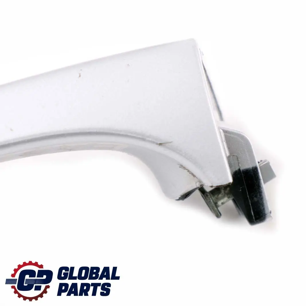 Front Rear Left Grab Handle Door Cover N/S Titansilber Silver to BMW X5 Series E53 with Part number 7002311 BMW X5 Series E53 Front Rear Left Grab Handle Door Cover N/S Titansilber Silver - SKU rhd-7002311-TS - Part number 7002311