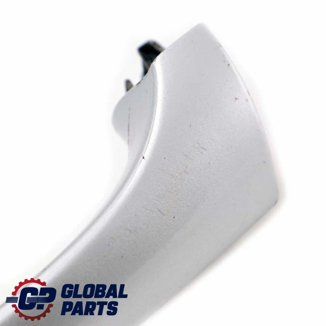 Front Rear Left Grab Handle Door Cover N/S Titansilber Silver to BMW X5 Series E53 with Part number 7002311 BMW X5 Series E53 Front Rear Left Grab Handle Door Cover N/S Titansilber Silver - SKU rhd-7002311-TS - Part number 7002311