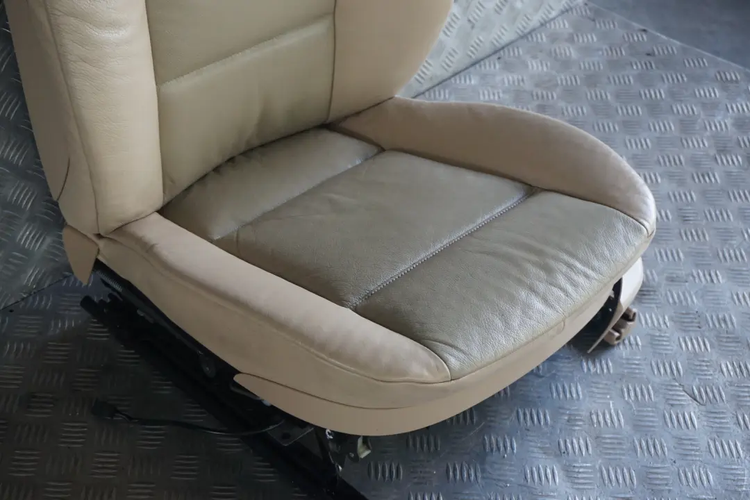 BMW X5 Series E53 Heated Front Left N/S Beige Leather Seat Passenger Comfort - SKU rhd-7008201-1 - Part number 7008201