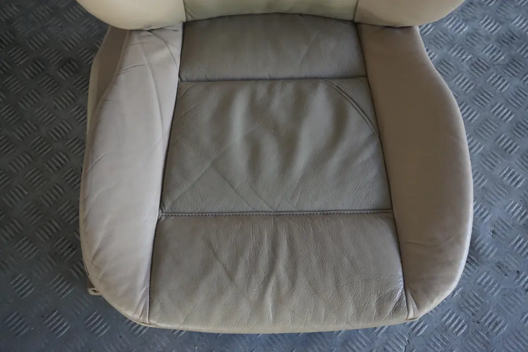 Heated Front Right O/S Beige Leather Seat Driver Side Comfort to BMW X5 Series E53 with Part number 7008201 BMW X5 Series E53 Heated Front Right O/S Beige Leather Seat Driver Side Comfort - SKU rhd-7008201-2 - Part number 7008201