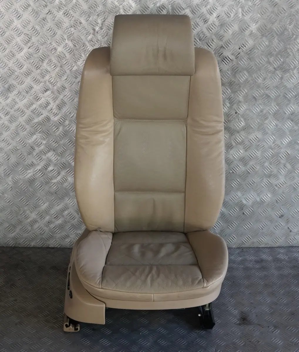 Heated Front Right O/S Beige Leather Seat Driver Side Comfort to BMW X5 Series E53 with Part number 7008201 BMW X5 Series E53 Heated Front Right O/S Beige Leather Seat Driver Side Comfort - SKU rhd-7008201-2 - Part number 7008201