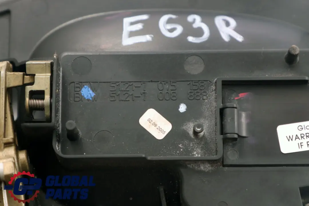 BMW 6 Series E63 E64 Carrier Outside Door Handle Right O/S Bracket 7008888 - SKU rhd-7008888 - Part number 7268446