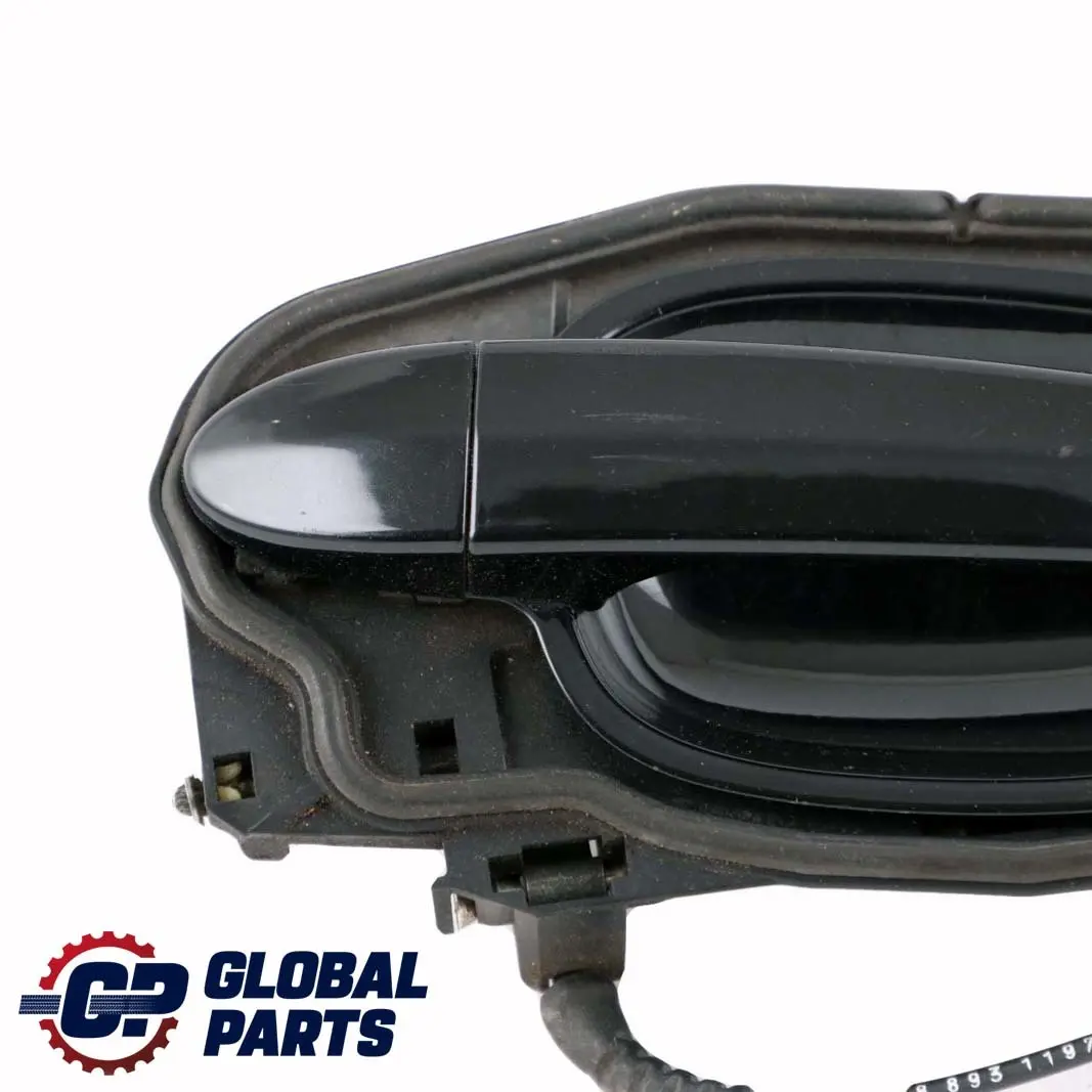 BMW 6 Series E63 E64 Complete Left N/S Grab Handle Black Sapphire Metallic 475 - SKU rhd-7008893-BS - Part number 7008893