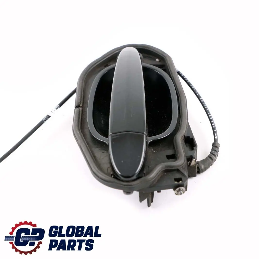 BMW 6 Series E63 E64 Complete Left N/S Grab Handle Black Sapphire Metallic 475 - SKU rhd-7008893-BS - Part number 7008893