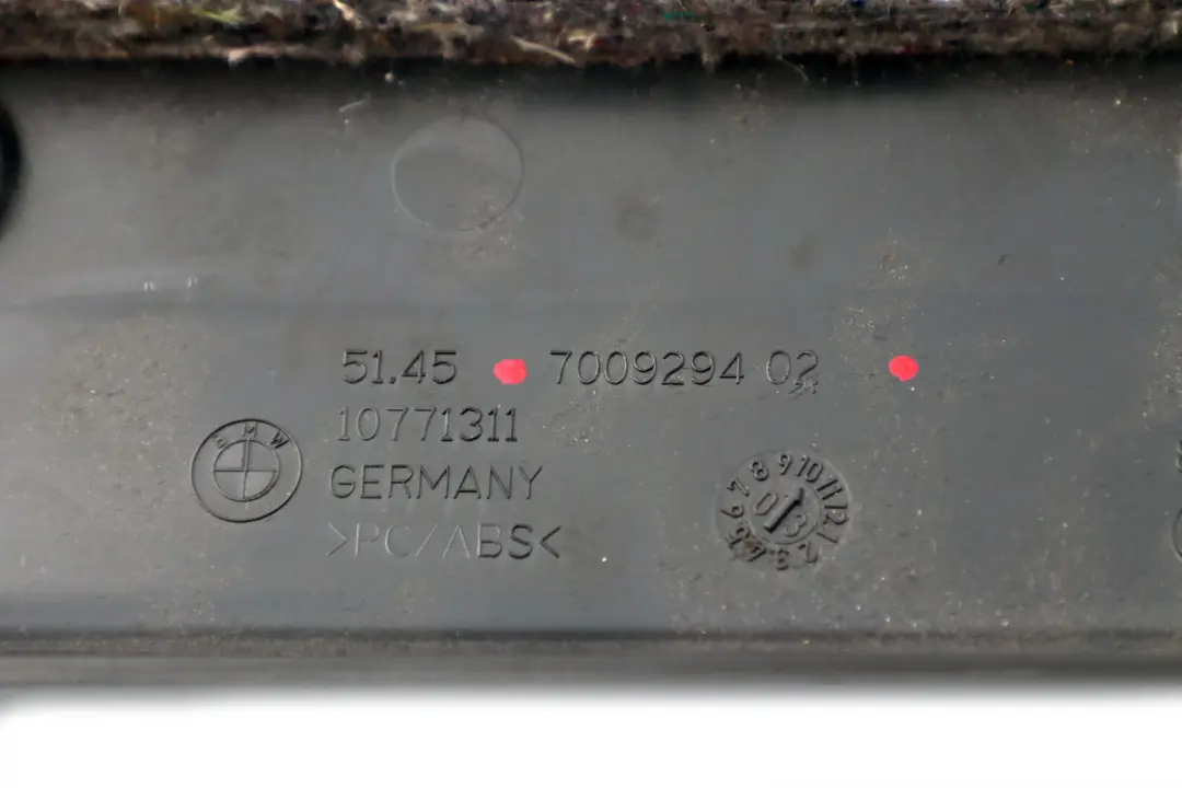 BMW 6 Series E63 E64 Trim Panel Door Entrance Left N/S Basaltgrau Grey - SKU rhd-7009294 - Part number 7009294
