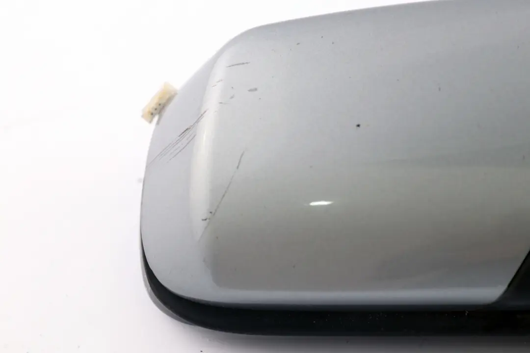 BMW 3 Series E46 Compact Heated Right O/S Wing Mirror Silbergrau Silver Grey - SKU rhd-7011940-SBG - Part number 7011940