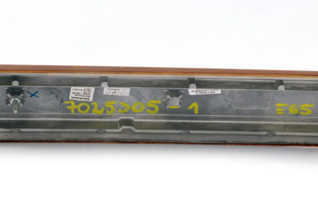 BMW 7 Series E65 Wood Instrument Panel Dashboard Left N/S Cherry Light - SKU rhd-7025305-1 - Part number 7025305