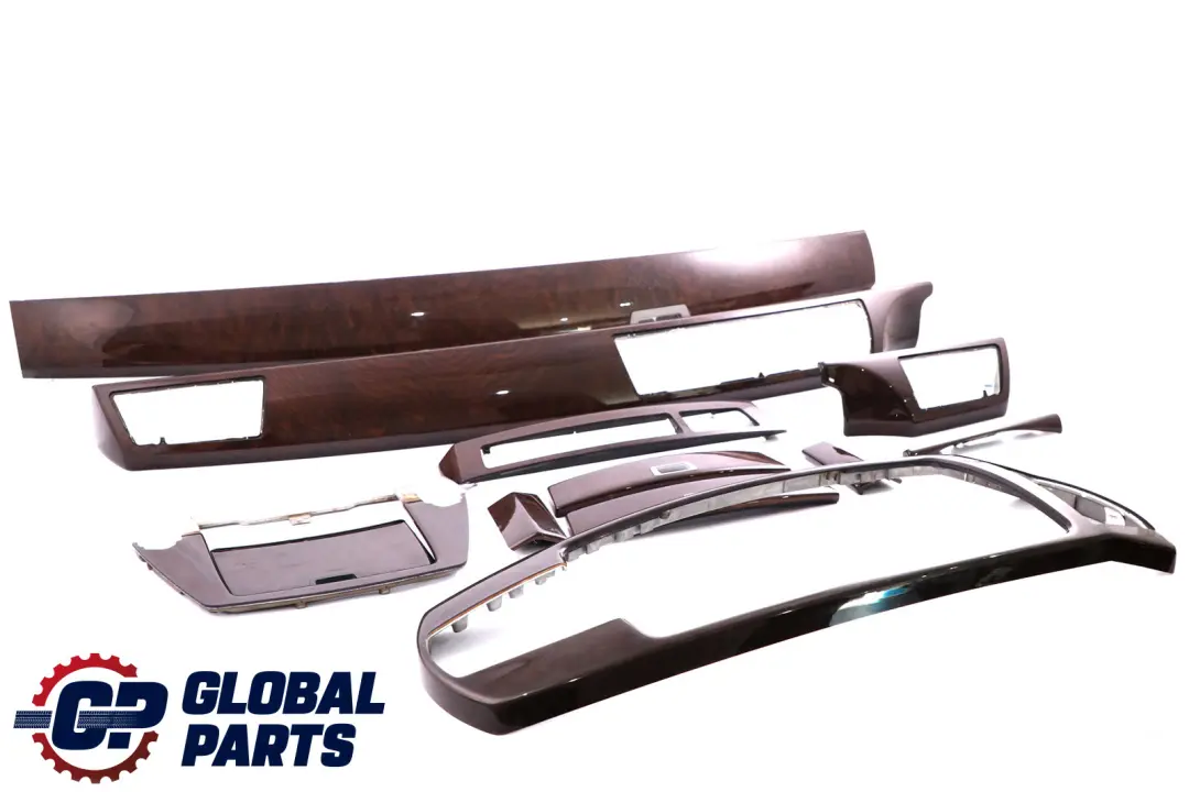 BMW 7 Series 1 E65 Interior Set Trim Cover Dashboard Ashtray Wood Esche Dunkel - SKU rhd-7025309-1 - Part number 7025309