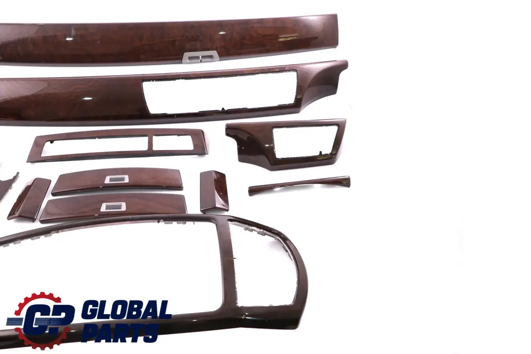 BMW 7 Series 1 E65 Interior Set Trim Cover Dashboard Ashtray Wood Esche Dunkel - SKU rhd-7025309-1 - Part number 7025309
