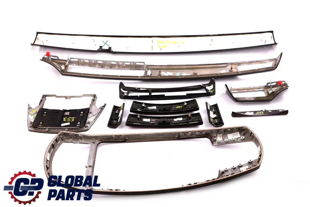 BMW 7 Series 1 E65 Interior Set Trim Cover Dashboard Ashtray Wood Esche Dunkel - SKU rhd-7025309-1 - Part number 7025309