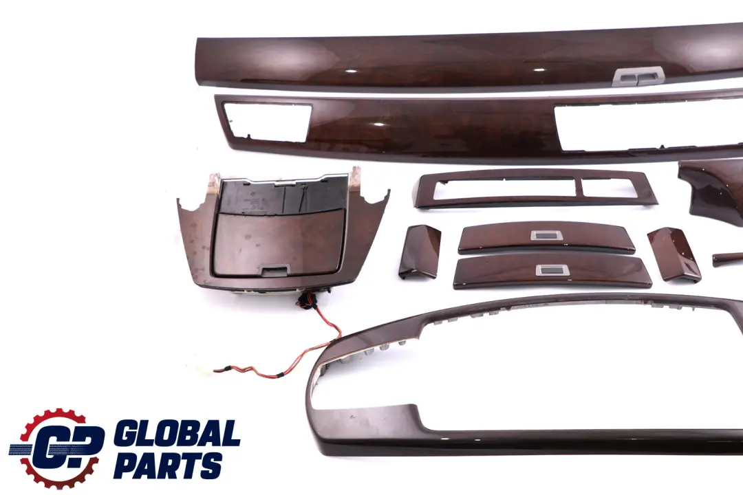 Interior Set Trim Cover Dashboard Ashtray Wood Esche Dunkel to BMW 7 Series 3 E65 with Part number 7025309 BMW 7 Series 3 E65 Interior Set Trim Cover Dashboard Ashtray Wood Esche Dunkel - SKU rhd-7025309-3 - Part number 7025309