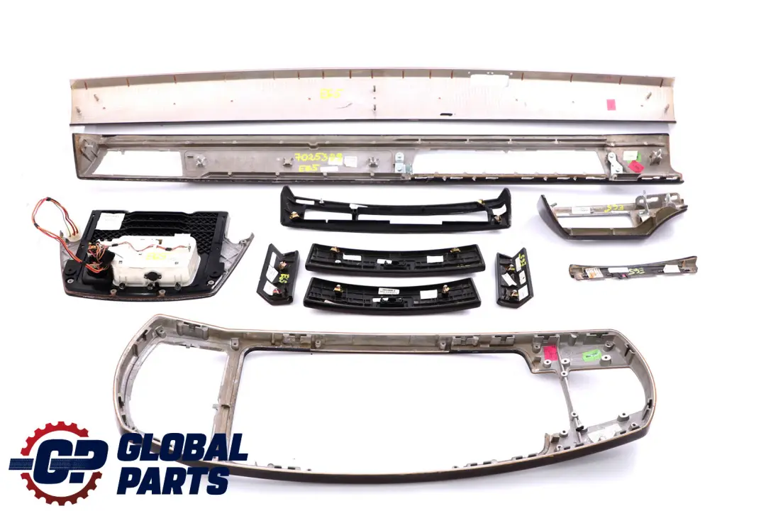 BMW 7 Series E65 Interior Set Trim Cover Dashboard Ashtray Wood Esche Dunkel - SKU rhd-7025309 - Part number 7025309