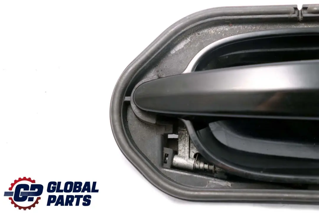 BMW 5 Series 1 E60 E61 Complete Front Right Grab Handle O/S Schwarz 2 Black 668 - SKU RHD-7034467-SCH1 - Part number 7034467