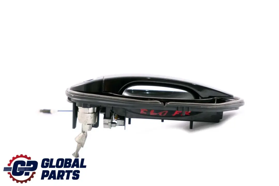 BMW 5 Series 1 E60 E61 Complete Front Right Grab Handle O/S Schwarz 2 Black 668 - SKU RHD-7034467-SCH1 - Part number 7034467