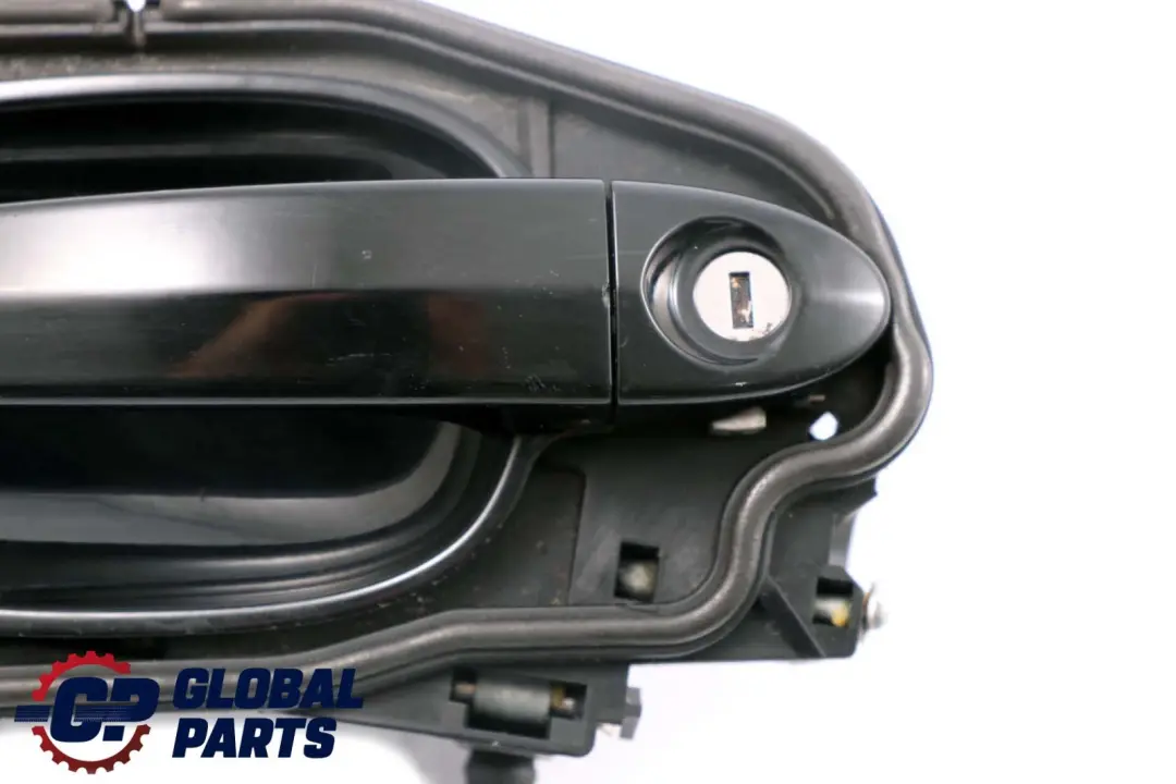BMW 5 Series 1 E60 E61 Complete Front Right Grab Handle O/S Schwarz 2 Black 668 - SKU RHD-7034467-SCH1 - Part number 7034467