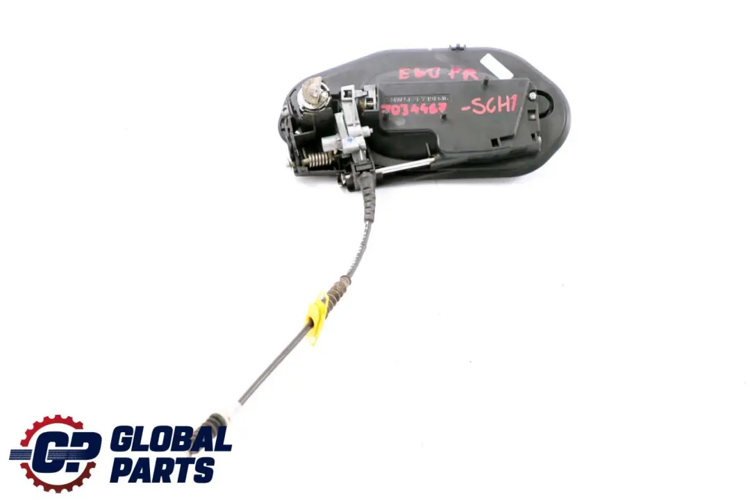 Complete Front Right Grab Handle O/S Schwarz 2 Black 668 to BMW 5 Series 1 E60 E61 with Part number 7034467 BMW 5 Series 1 E60 E61 Complete Front Right Grab Handle O/S Schwarz 2 Black 668 - SKU RHD-7034467-SCH1 - Part number 7034467