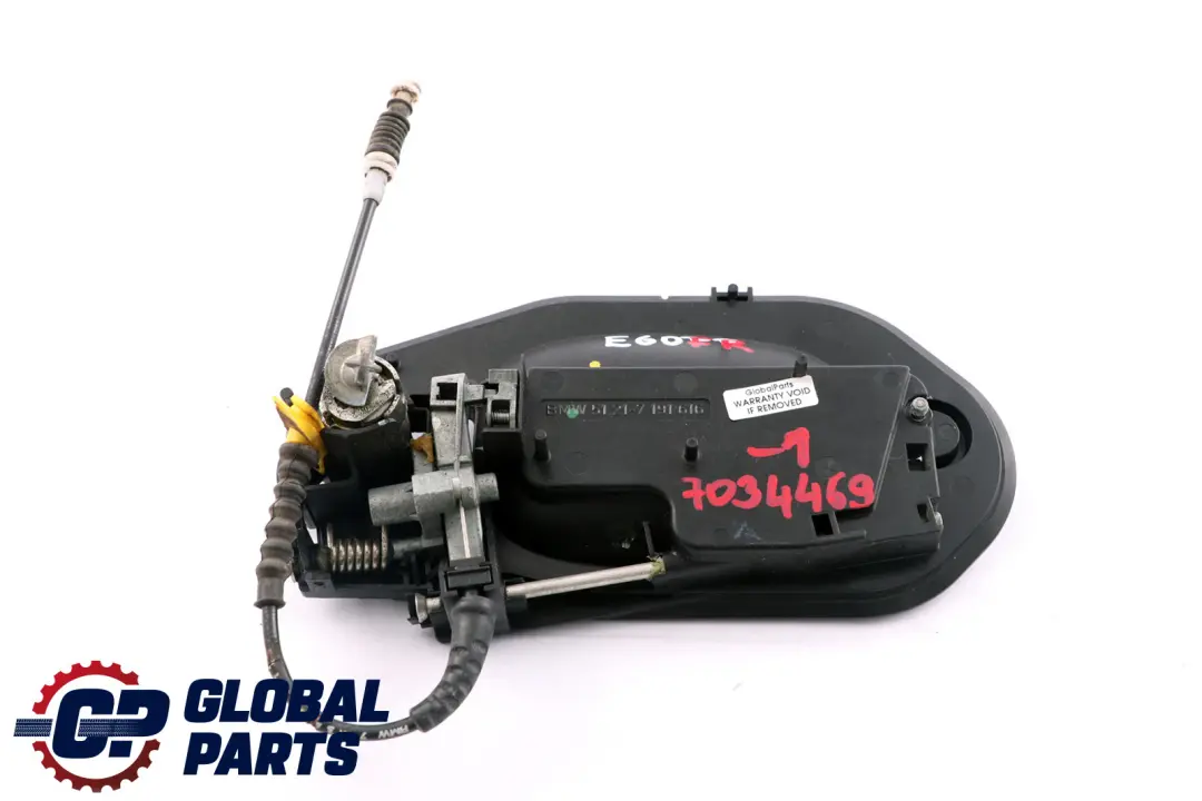 Front Right O/S Outside Door Grab Handle Carrier Base to BMW 5 Series E60 E61 with Part number 7034469 BMW 5 Series E60 E61 Front Right O/S Outside Door Grab Handle Carrier Base - SKU rhd-7034469-1 - Part number 7034469