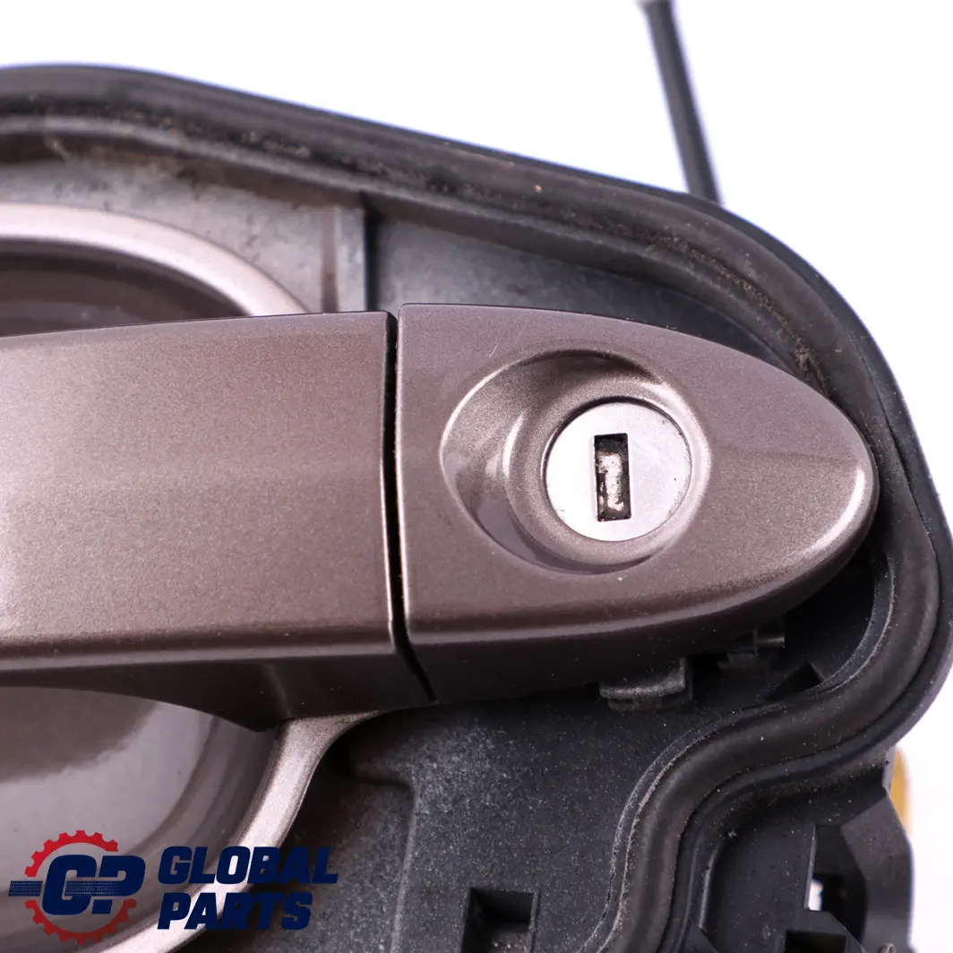 BMW 5 Series E60 E61 Front Right Grab Handle O/S Amethystgrau Metallic A09 - SKU rhd-7034469-AG - Part number 7034469
