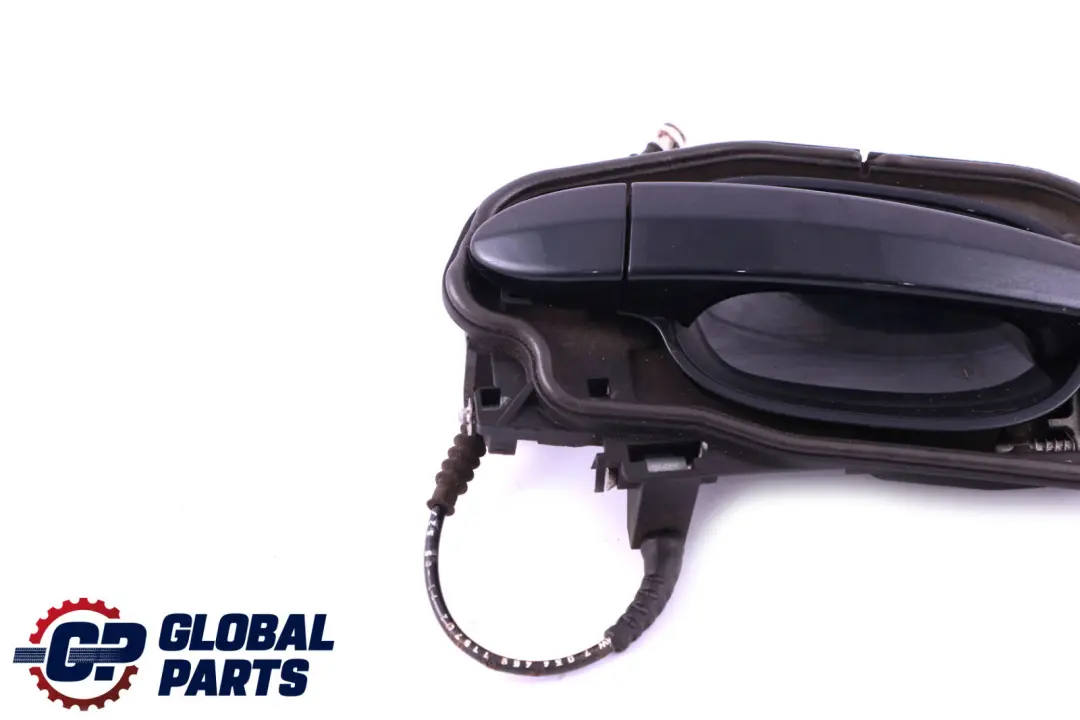 BMW 5 Series 1 E60 E61 Complete Front Left Grab Handle N/S Carbonschwarz Black - SKU rhd-7034469-CAR1 - Part number 7034469