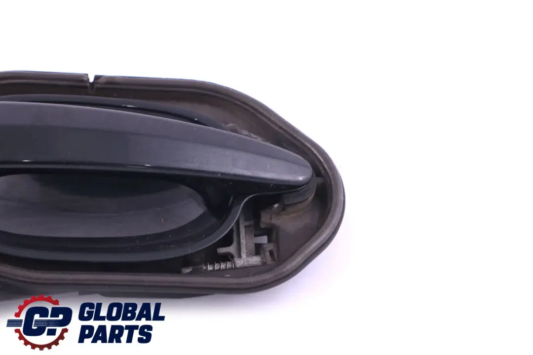 BMW 5 Series 1 E60 E61 Complete Front Left Grab Handle N/S Carbonschwarz Black - SKU rhd-7034469-CAR1 - Part number 7034469
