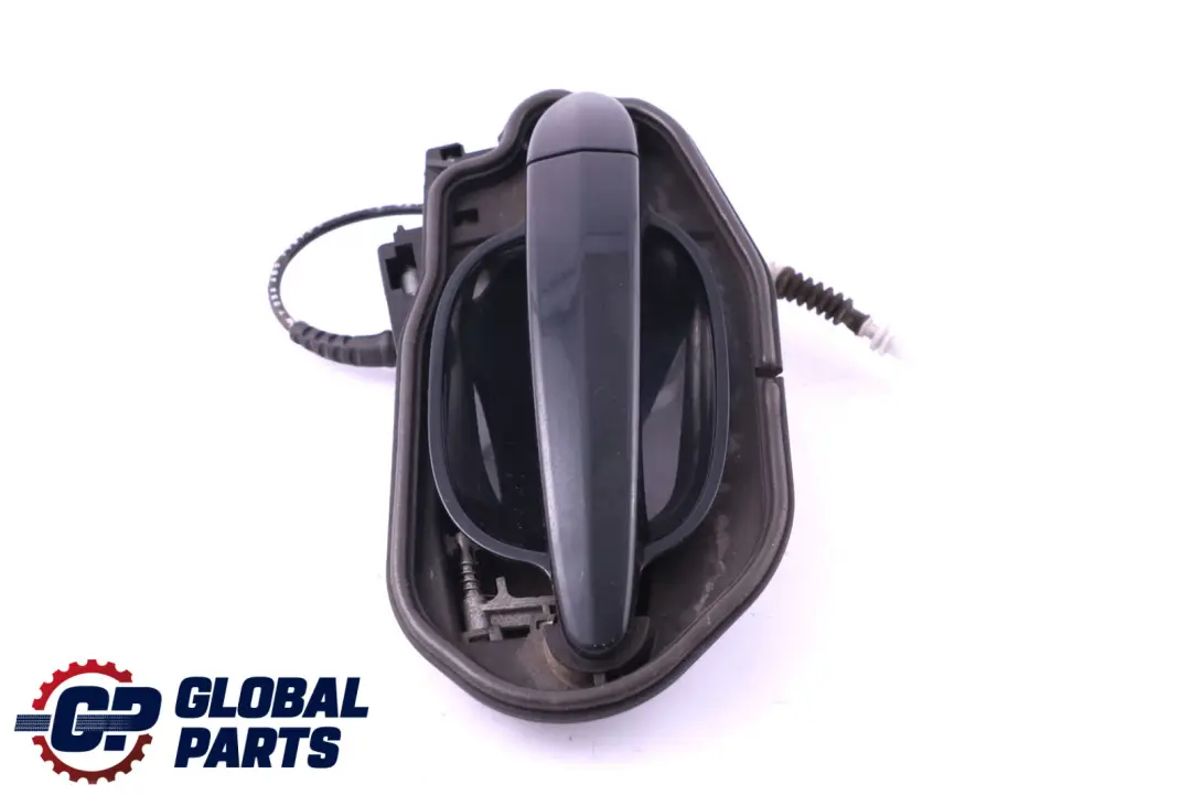 BMW 5 Series 1 E60 E61 Complete Front Left Grab Handle N/S Carbonschwarz Black - SKU rhd-7034469-CAR1 - Part number 7034469