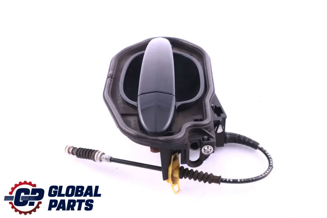 BMW 5 Series 1 E60 E61 Complete Front Left Grab Handle N/S Carbonschwarz Black - SKU rhd-7034469-CAR1 - Part number 7034469