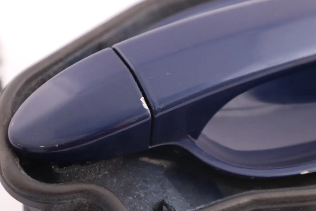 BMW 5 Series E60 E61 Complete Front Left Grab Handle N/S Interlagos Blau Blue - SKU rhd-7034469-INT - Part number 7034469