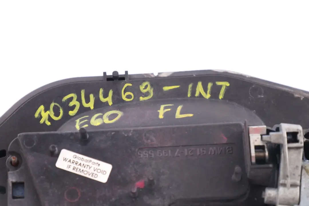 Complete Front Left Grab Handle N/S Interlagos Blau Blue to BMW 5 Series E60 E61 with Part number 7034469 BMW 5 Series E60 E61 Complete Front Left Grab Handle N/S Interlagos Blau Blue - SKU rhd-7034469-INT - Part number 7034469