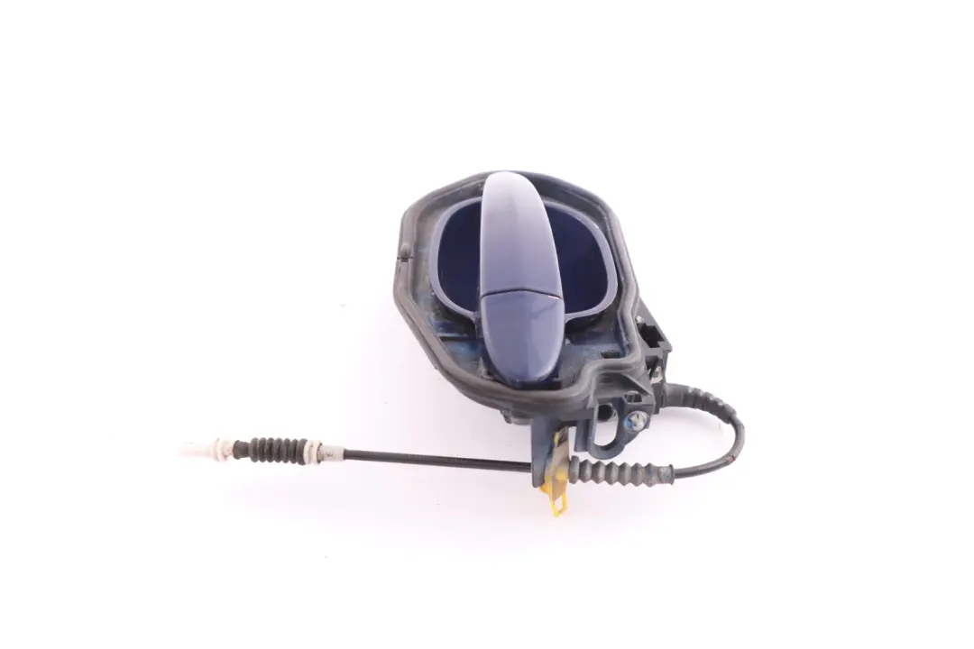 BMW 5 Series E60 E61 Complete Front Left Grab Handle N/S Interlagos Blau Blue - SKU rhd-7034469-INT - Part number 7034469