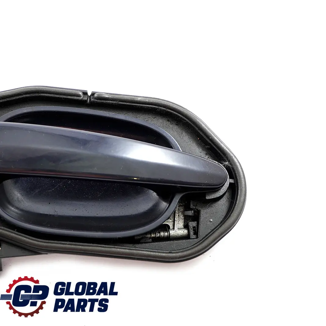 Complete Front Left Grab Handle N/S Monacoblau Blue A35 to BMW 5 Series E60 E61 1 with Part number 7034469 BMW 5 Series E60 E61 1 Complete Front Left Grab Handle N/S Monacoblau Blue A35 - SKU rhd-7034469-MB1 - Part number 7034469