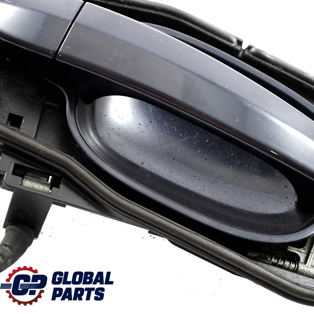 Complete Front Left Grab Handle N/S Monacoblau Blue A35 to BMW 5 Series E60 E61 1 with Part number 7034469 BMW 5 Series E60 E61 1 Complete Front Left Grab Handle N/S Monacoblau Blue A35 - SKU rhd-7034469-MB1 - Part number 7034469