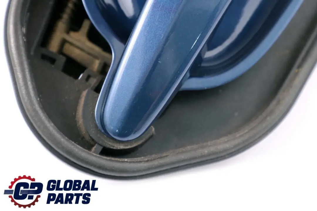 Complete Front Left Grab Handle N/S Mysticblau Mystic Blue to BMW 5 Series E60 E61 with Part number 7034469 BMW 5 Series E60 E61 Complete Front Left Grab Handle N/S Mysticblau Mystic Blue - SKU rhd-7034469-MYS - Part number 7034469
